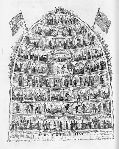 The British Beehive by George Cruikshank